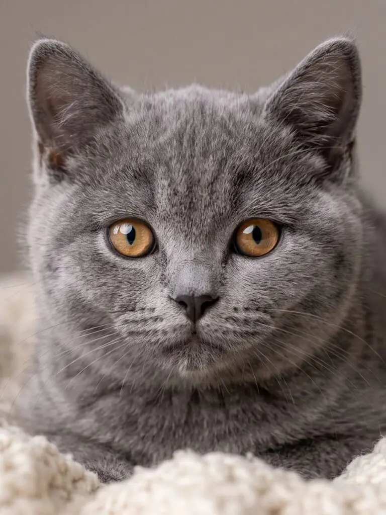 British Shorthair kitten for sale in Delhi NCR – plush-coated purebred cat from The Persian Palace