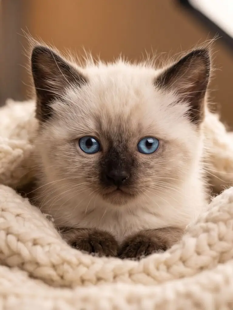 Himalayan kitten for sale in Delhi NCR – fluffy blue-eyed purebred cat from The Persian Palace