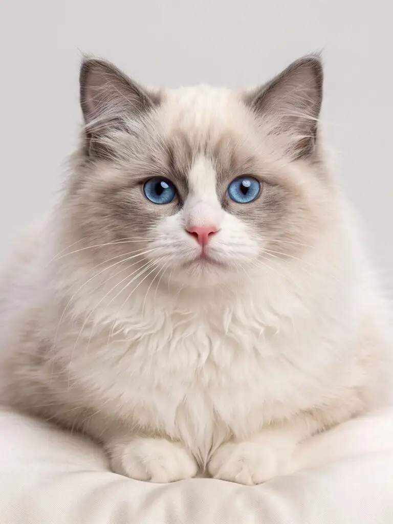 Ragdoll kitten for sale in Delhi NCR – blue-eyed purebred cat from The Persian Palace